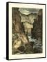 Weber Canyon-null-Framed Stretched Canvas