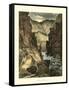 Weber Canyon-null-Framed Stretched Canvas