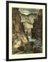 Weber Canyon-null-Framed Art Print