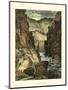 Weber Canyon-null-Mounted Art Print