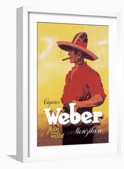 Weber Cigars-null-Framed Art Print