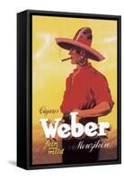 Weber Cigars-null-Framed Stretched Canvas