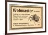 Webmaster-null-Framed Premium Giclee Print