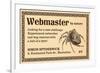 Webmaster-null-Framed Premium Giclee Print