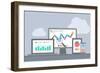 Website and Mobile Analytics-bloomua-Framed Art Print