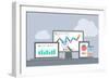 Website and Mobile Analytics-bloomua-Framed Art Print