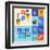 Website Marketing and Brainstorming Icons-bloomua-Framed Art Print