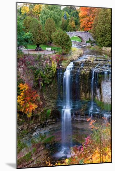Webster's Falls in Hamilton-null-Mounted Art Print