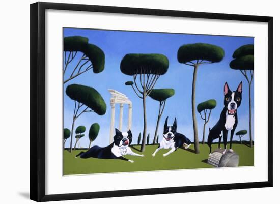 Webster, Sassy and Bubbles-Mark Ulriksen-Framed Art Print