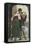 Wedded-Frederick Leighton-Framed Stretched Canvas