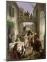 Wedding at Brianza, 1873-Angelo Inganni-Mounted Giclee Print