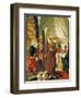 Wedding at Cana, Panel from Stories of Christ, St Wolfgang Altarpiece, 1479-1481-Michael Pacher-Framed Giclee Print