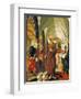 Wedding at Cana, Panel from Stories of Christ, St Wolfgang Altarpiece, 1479-1481-Michael Pacher-Framed Giclee Print