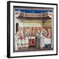 Wedding at Cana-Giotto di Bondone-Framed Giclee Print