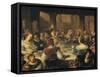 Wedding at Cana-Luca Giordano-Framed Stretched Canvas