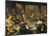 Wedding at Cana-Luca Giordano-Mounted Giclee Print