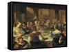 Wedding at Cana-Luca Giordano-Framed Stretched Canvas