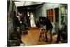 Wedding at the Photographer's, 1878-9-Pascal Adolphe Jean Dagnan-Bouveret-Stretched Canvas