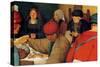 Wedding Banquet - Detail-Pieter Breughel the Elder-Stretched Canvas