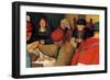 Wedding Banquet - Detail-Pieter Breughel the Elder-Framed Art Print