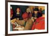 Wedding Banquet - Detail-Pieter Breughel the Elder-Framed Premium Giclee Print