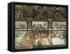 Wedding Banquet-Feast of the Gods-Giulio Romano-Framed Stretched Canvas