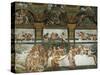 Wedding Banquet-Feast of the Gods-Giulio Romano-Stretched Canvas