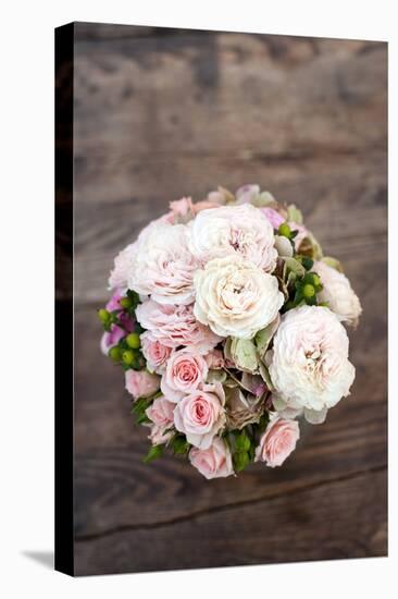 Wedding Bouquet of Peonies-Paul Rich Studio-Stretched Canvas