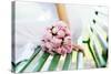 Wedding Bouquet of White Peonies-tanialerro-Stretched Canvas