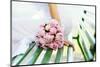 Wedding Bouquet of White Peonies-tanialerro-Mounted Photographic Print