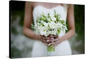 Wedding Bouquet-HalfPoint-Stretched Canvas