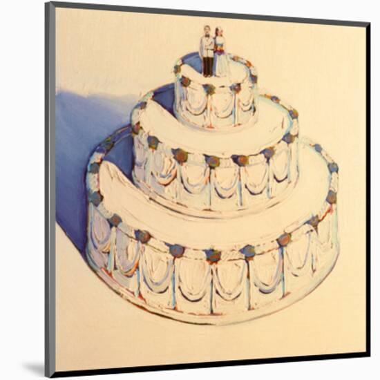 Wedding Cake, 1962-Wayne Thiebaud-Mounted Art Print