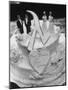 Wedding Cake Adorned with Homosexual Couples, Protesting New York City's Refusal to Wed Homosexuals-Grey Villet-Mounted Photographic Print