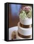 Wedding Cake Closeup-aastock-Framed Stretched Canvas