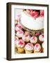 Wedding Cake/Cupcakes-nakactress-Framed Photographic Print