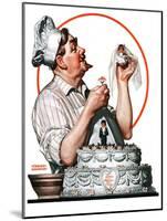 "Wedding Cake,"May 30, 1925-Edmund Davenport-Mounted Giclee Print