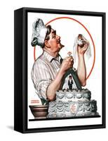 "Wedding Cake,"May 30, 1925-Edmund Davenport-Framed Stretched Canvas