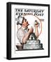 "Wedding Cake," Saturday Evening Post Cover, May 30, 1925-Edmund Davenport-Framed Giclee Print