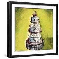 Wedding Cake-English School-Framed Giclee Print