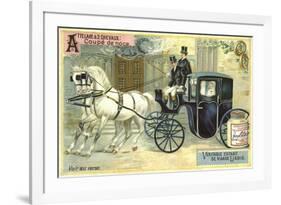 Wedding Carriage-null-Framed Giclee Print