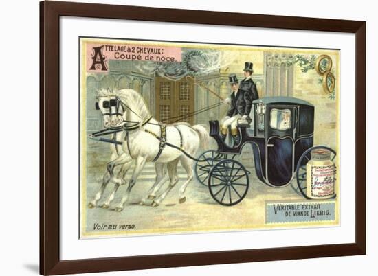 Wedding Carriage-null-Framed Giclee Print