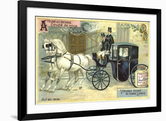 Wedding Carriage-null-Framed Giclee Print