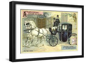 Wedding Carriage-null-Framed Giclee Print