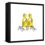 Wedding Couple Mr Mr-Tina Lavoie-Framed Stretched Canvas