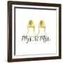 Wedding Couple - Mrs. Mrs.-Tina Lavoie-Framed Giclee Print