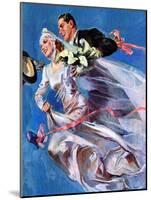 "Wedding Day,"June 24, 1939-John LaGatta-Mounted Giclee Print