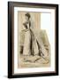 Wedding Dress 1899-null-Framed Art Print