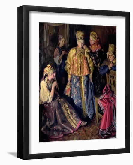 Wedding Dress, 1911-Ivan Semyonovich Kulikov-Framed Giclee Print