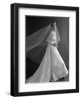 Wedding Dress, 1953-John French-Framed Premium Giclee Print
