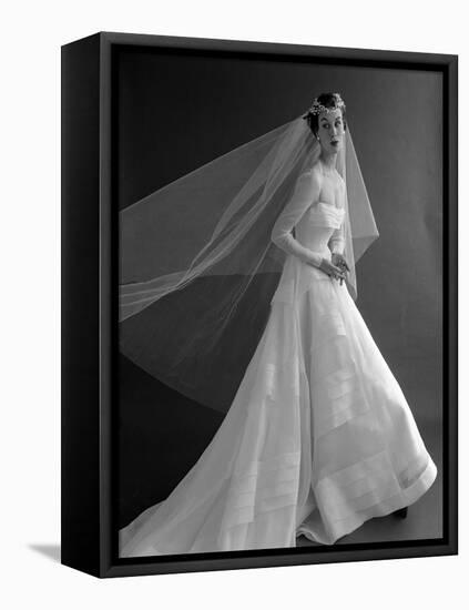 Wedding Dress, 1953-John French-Framed Stretched Canvas